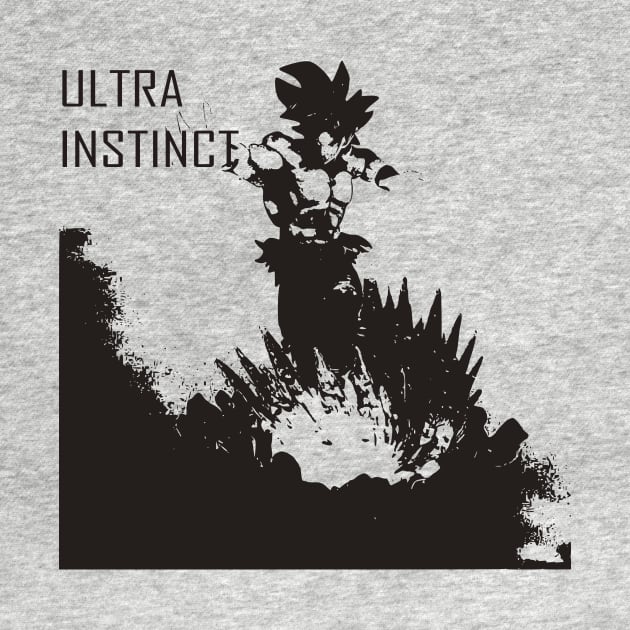 Goku Ultra Instinct Surprise Effect by Ulr97